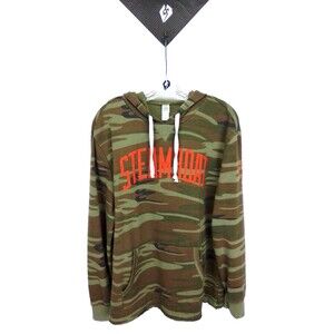 Alternative Women's Steamboat Distressed Adjustable Drawstring Pullover Hoodie L